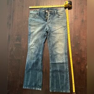 Lucky Brand Men's Faded Blue Straight Jeans